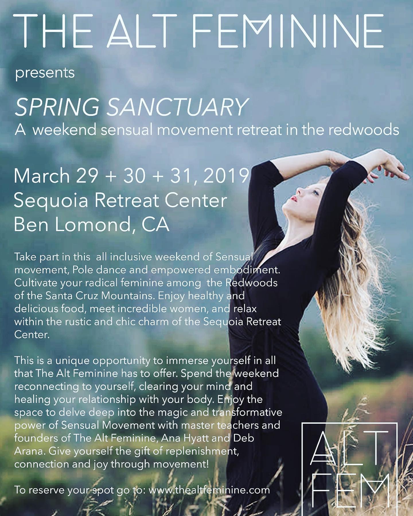 spring sanctuary retreat